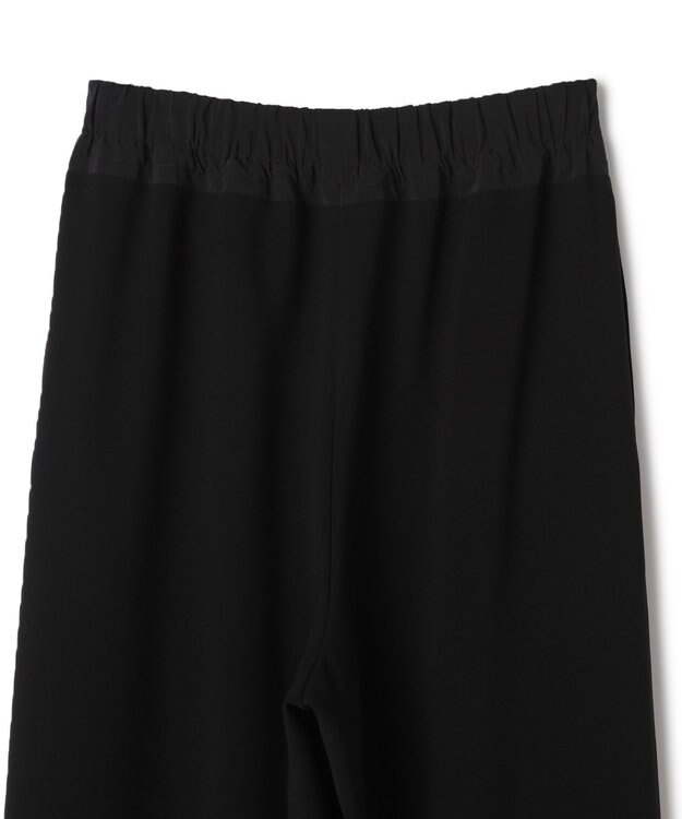 BEIGE， RUE / ドライタッチイージーセミワイドパンツ Black
