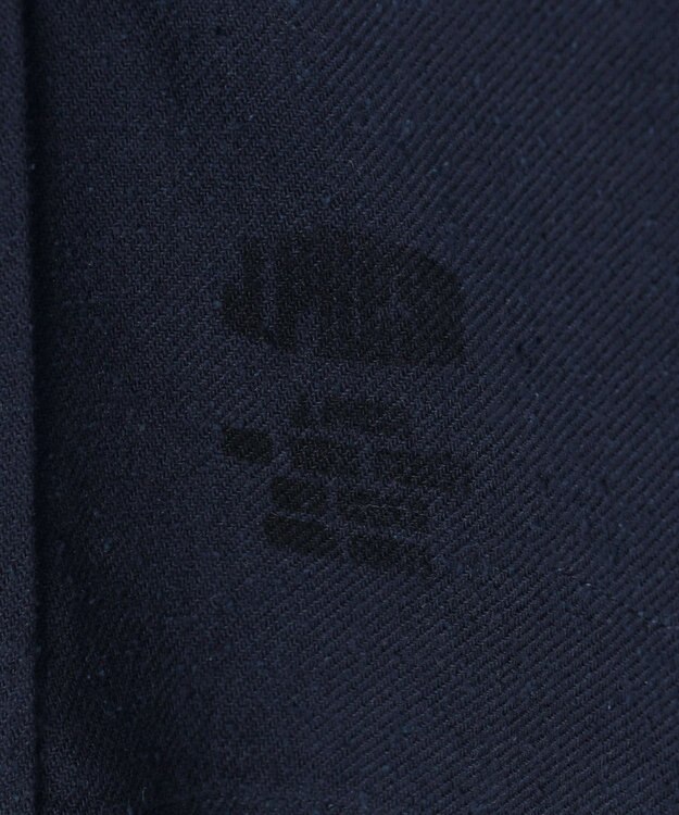 J.PRESS MEN 【J.PRESS ORIGINALS】【UNISEX】Cotton Silk Yarn Dyed Twill B.D. Shirts / Baggy-Fit ネイビー系