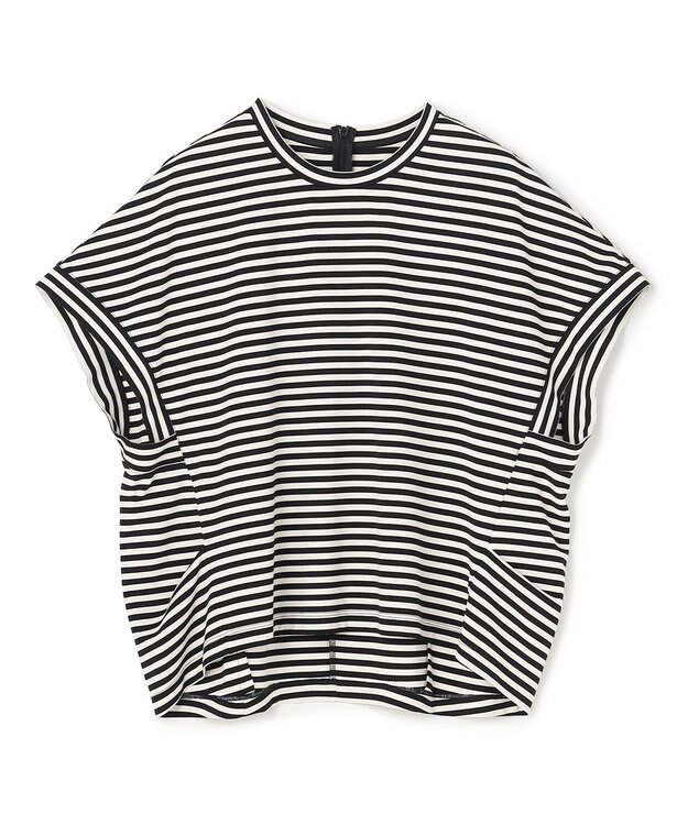 UNFILO 【一部店舗限定カラー】BEAUTY FORM-T コクーンTシャツ ボーダー