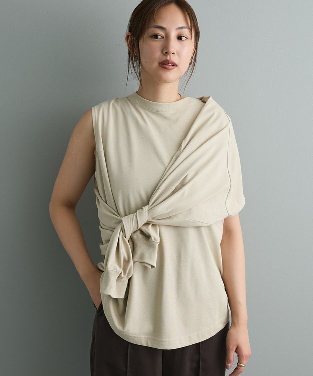 CRAFT STANDARD BOUTIQUE マルチウェイロンTee Beige