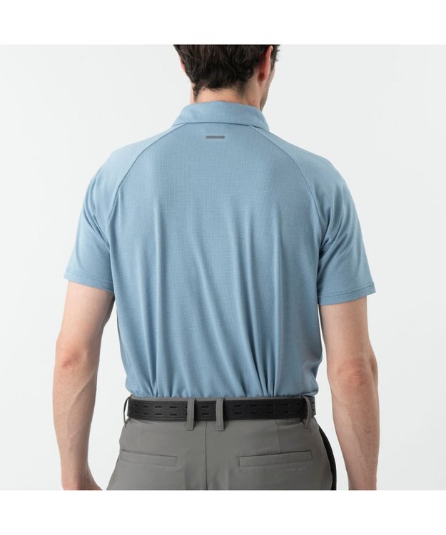 ZERO HALLIBURTON 通気性抜群 コンフォートポロシャツ ZHG-M6S7c 85193 ライトブルー