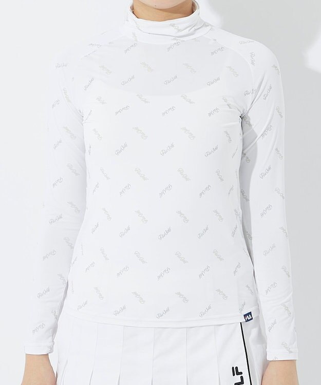 FILA GOLF／marie claire 【FILA GOLF】ハイネックインナーシャツ ホワイト