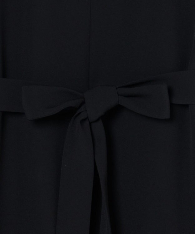 JOSEPH 【WEB&OUTLET限定】【洗える】スムースジョーゼット　Aラインワンピース Black