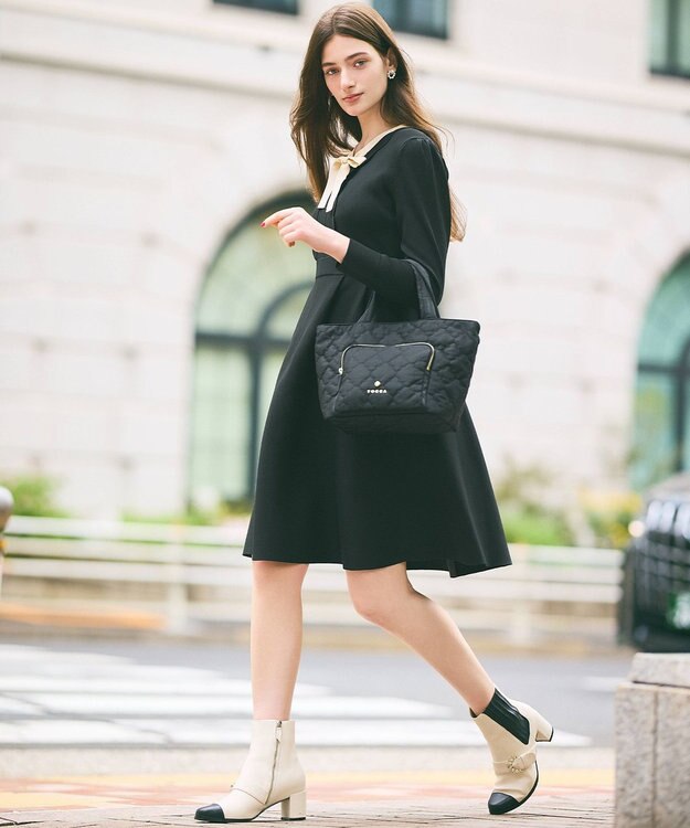 TOCCA BIJOUX BUCKLE SIDEGOREBOOTS ブーツ ホワイト系