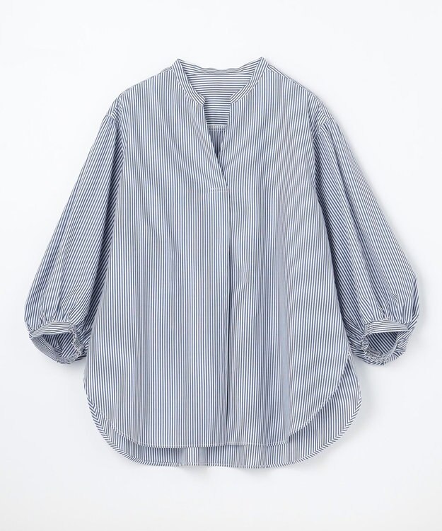 ANY 【WEB限定】【UVカット/抗菌防臭/速乾】エニィファンクション　スキッパーブラウス ロンスト