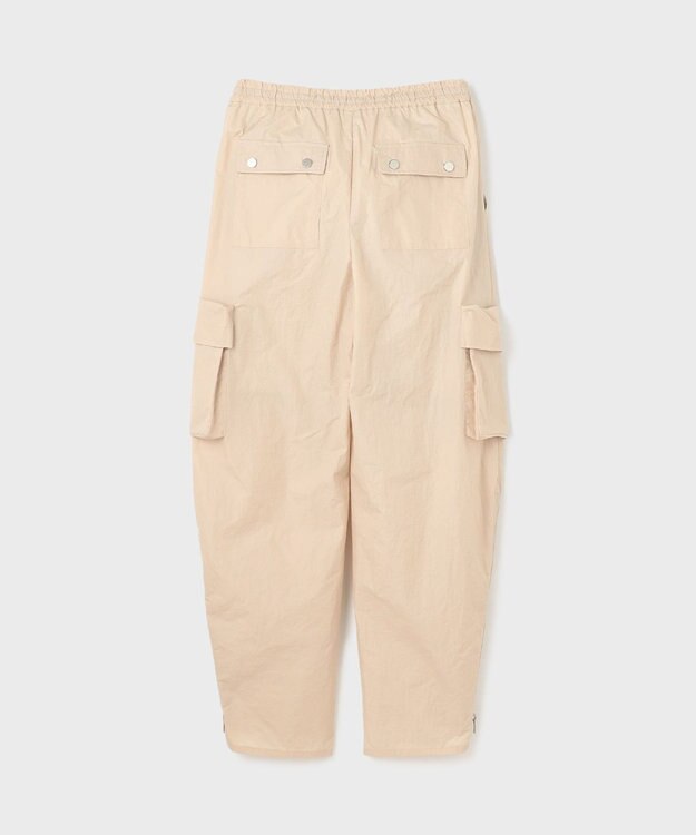 GRACE CONTINENTAL ナイロンジップカーゴパンツ ベージュ