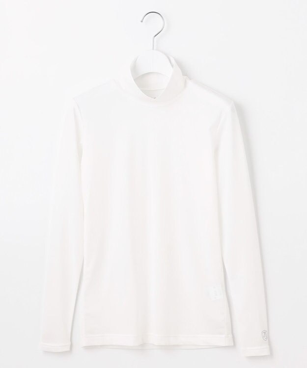 23区GOLF 【WOMEN】30デニールカノコ ハイネックインナー ホワイト系