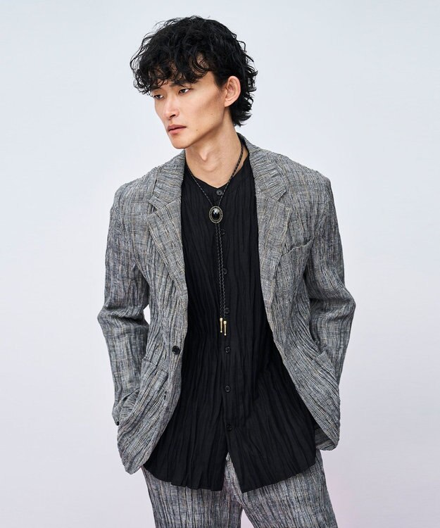 JOSEPH HOMME 【HIGH GRADE LINE】マックスプリーツワッシャー　ジャケット ライトグレー系4