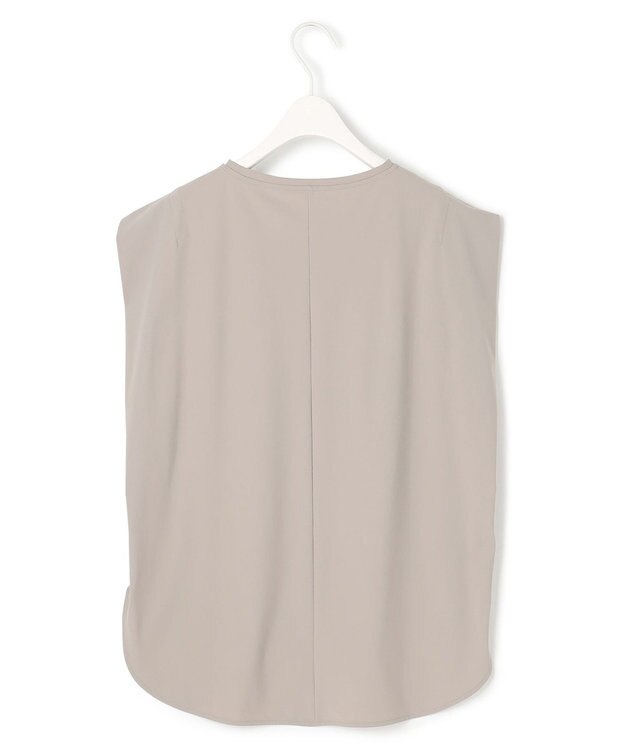 ICB 【接触冷感・UVカット・速乾・洗える】マットスキューバ  ノースリーブプルオーバー オリーブ系