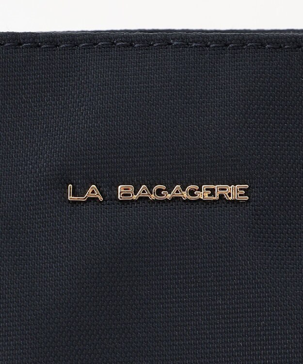 LA BAGAGERIE ポリエステルキャンバス　A4トート ネイビー