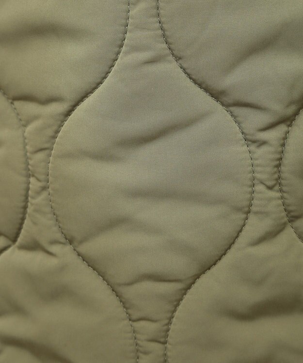 CRAFT STANDARD BOUTIQUE ボアキルティングベスト Khaki