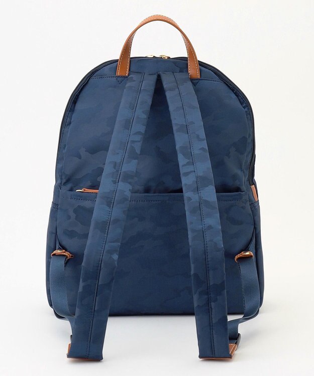 LA BAGAGERIE シャドージャカード リュックサック ネイビー