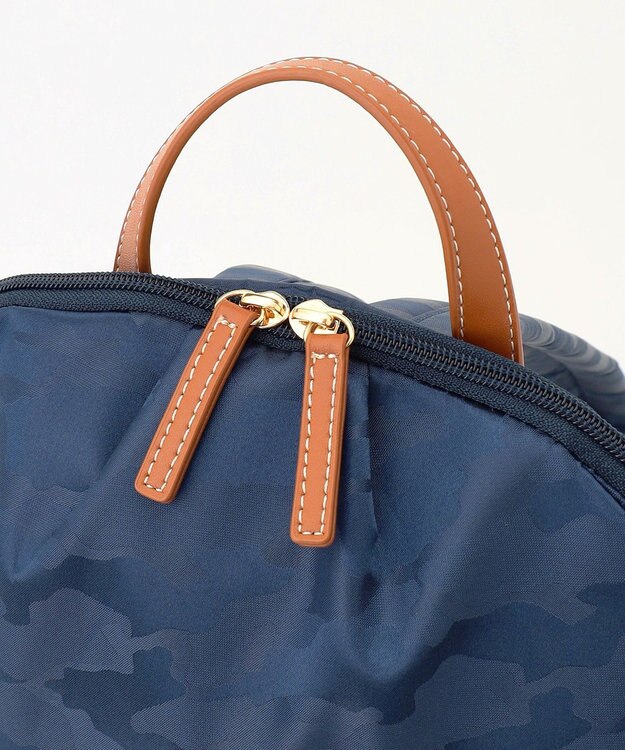 LA BAGAGERIE シャドージャカード リュックサック ネイビー