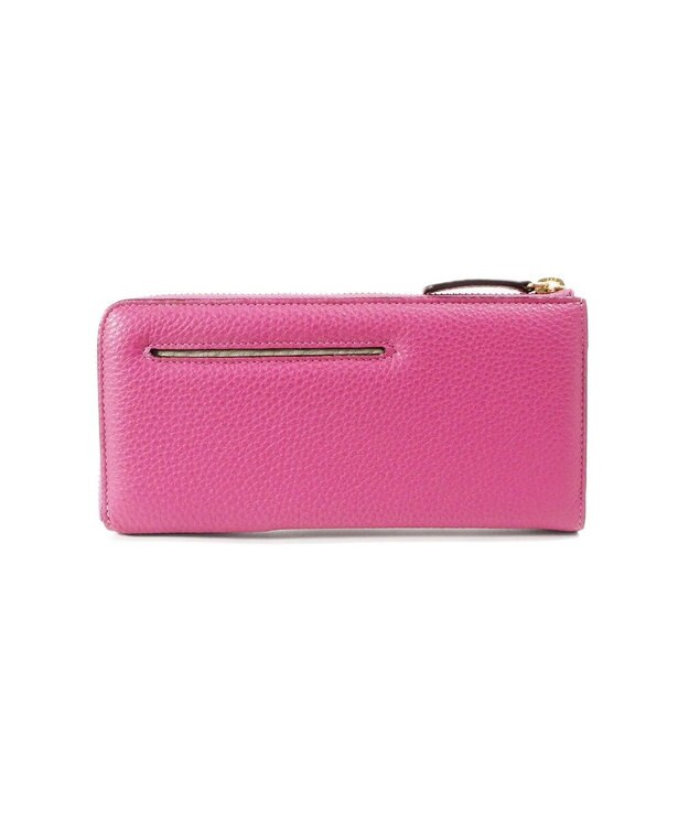 PELLE BORSA L字ファスナー長財布 Mano Good マーノグッズ 4721 ピンク