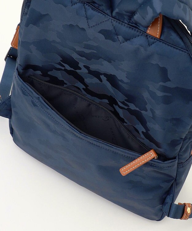 LA BAGAGERIE シャドージャカード リュックサック ネイビー