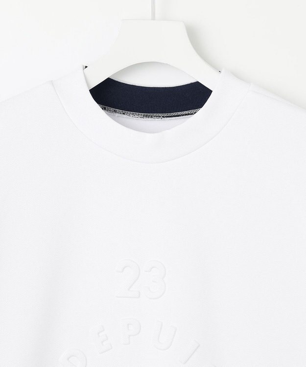 23区GOLF 【MEN】オックスダンボール  プルオーバー ホワイト系