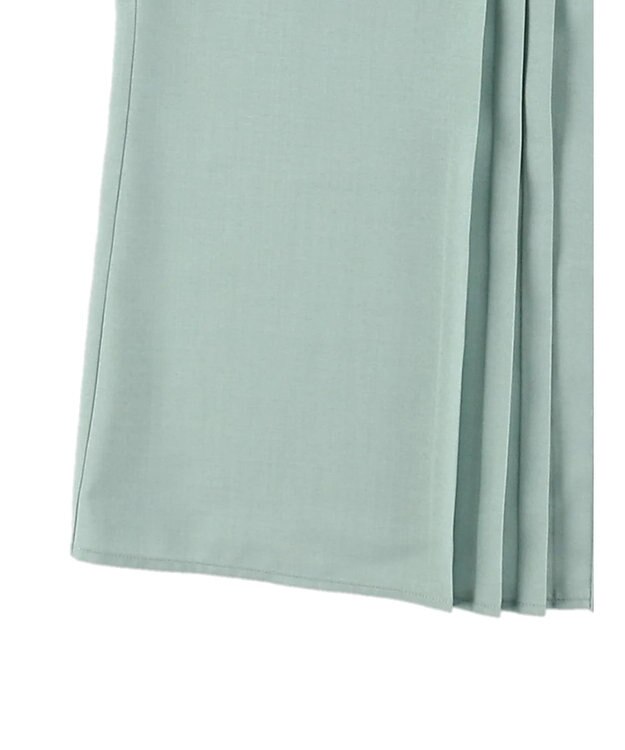 earth music&ecology タックデザインブラウス Green