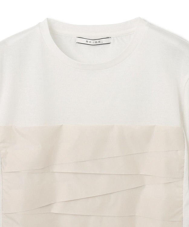 BEIGE， COLETTE / デザインカットソー Ecru