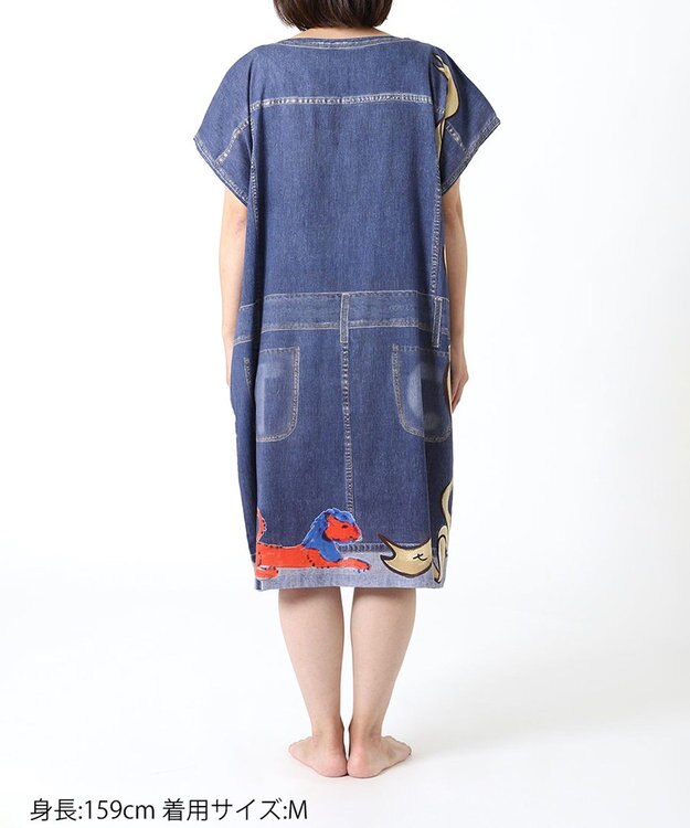 tsumori chisato SLEEP ツモリチサト チュニック 3分袖 半袖 ルームウェア レディース UNT159 /ワコール コン