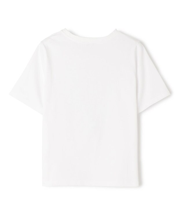 TOCCA 【接触冷感・UV90%以上カット・洗える】EXOTIC FLORAL Tシャツ ホワイト系