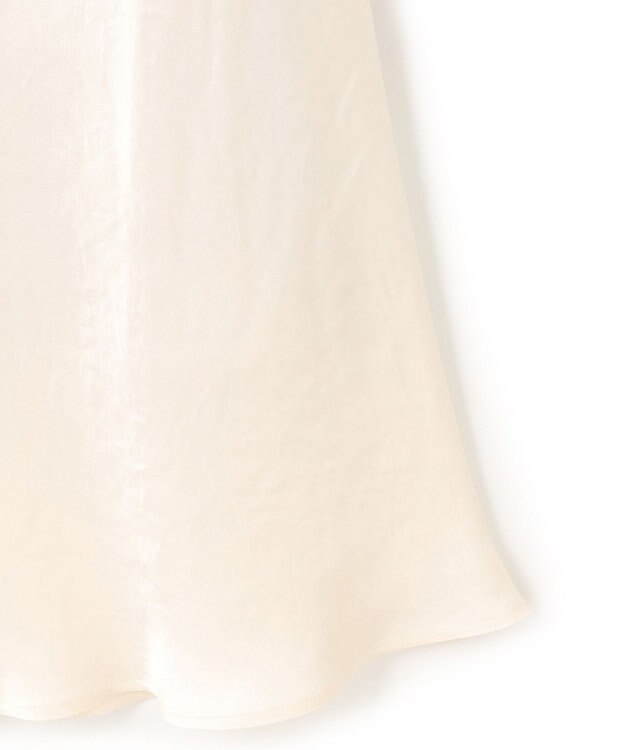 uncrave アセテートヴィンテージサテン バイアススカート エクリュ