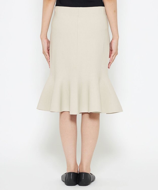 uncrave 【洗える】スムースニット ミニスカート（uncrave WHITE） ミントグレー