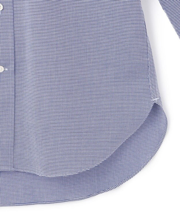 J.PRESS MEN 【PREMIUM PLEATS / 形態安定】PANAMAミニチェックシャツ/ B.D. ネイビー系3