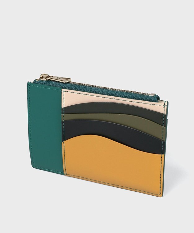 Paul Smith スワールカットカードレイヤー フラグメントケース ブルーグリーン