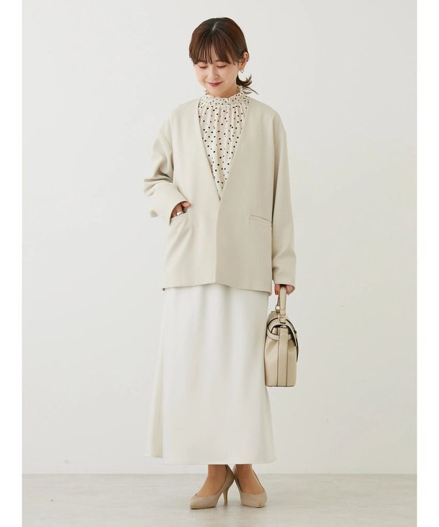 AMERICAN HOLIC ニュアンスジャケット Light Beige