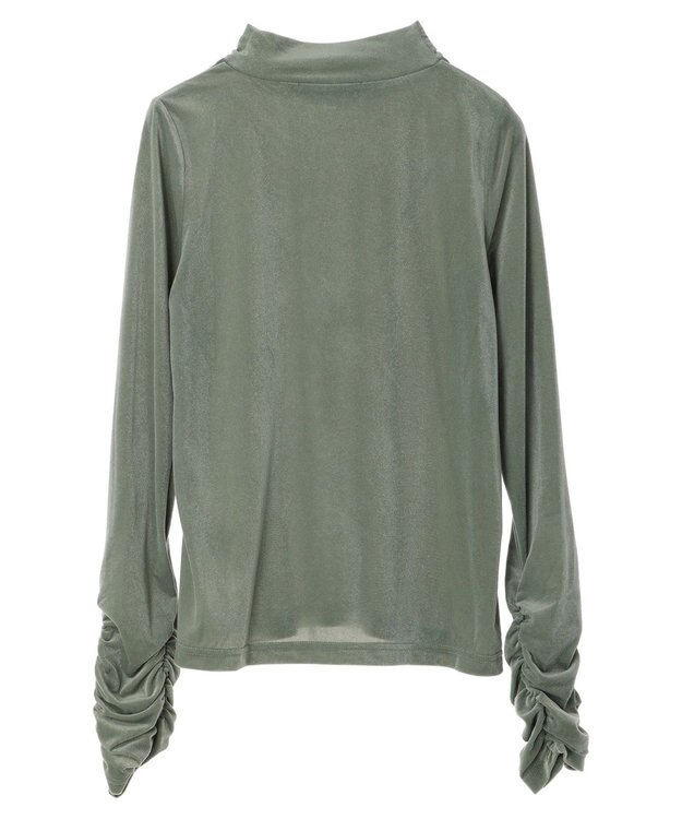 Green Parks ・ＳＵＧＡＲ　ＳＰＯＯＮ　シアーベロアハイネック Green