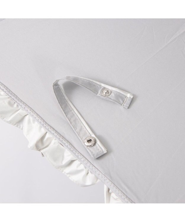 UNBILLION カシュネ cachenez / 【晴雨兼用】【日傘】 【UV カット率99.999.9％以上】PUバイカラーフリルバルーンショートパラソル GY