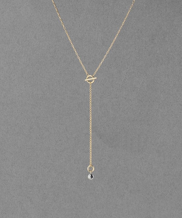 Phoebe 【金属アレルギー対応】ミニマルチェーンロングコインネックレス　ゴールド　ニッケルフリー ゴールド