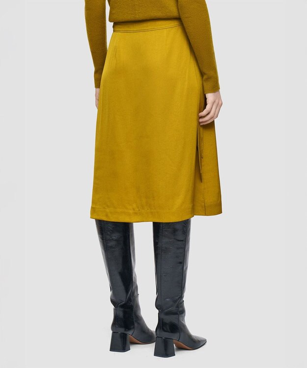 JOSEPH ライトクレープ　スカート Amber