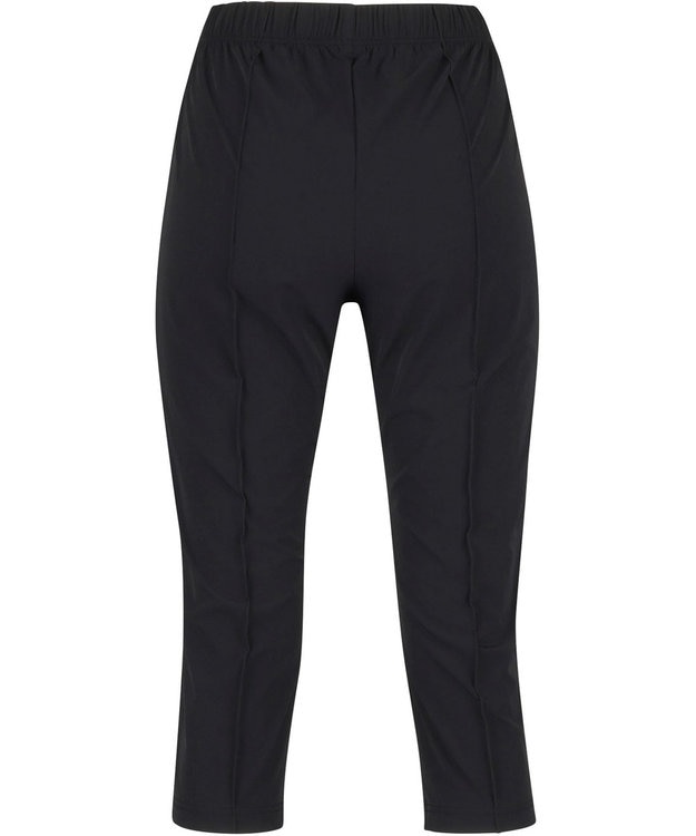 CW-X 【WOMEN】 CW-X レディース ハーフパンツ はっ水(本体) 調節可能なウエストひもつき UVカット率90％以上（本体） ボトムス セミロング(7分丈) スポーツ DHY207 /ワコール ブラック