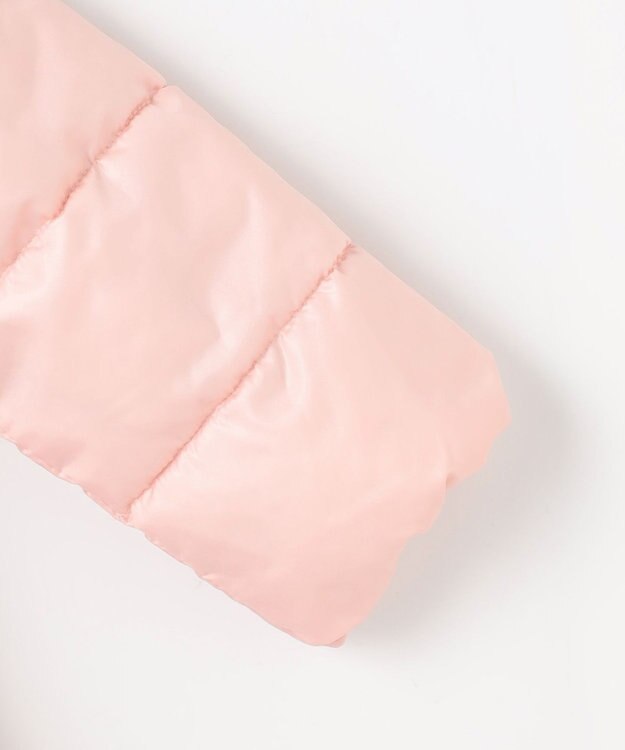 ANY KIDS 【フード取り外し/洗濯機可能】Aラインコート ピンク