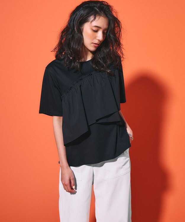 23区 【吸水速乾/UVカット/洗える】ボディシェルドライオックス ベイカー パンツ ホワイト系