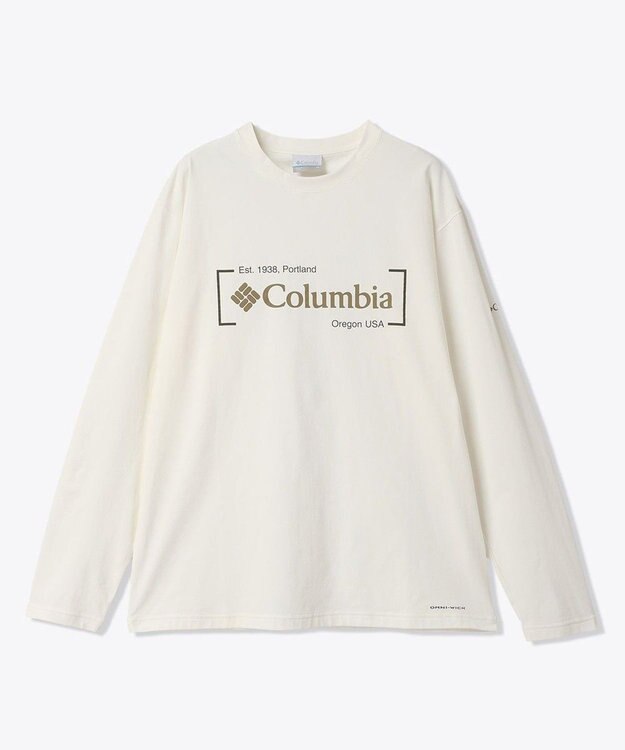 Columbia Columbia/ ライトキャニオングラフィックロングスリーブTシャツ /コロンビア Sea Salt