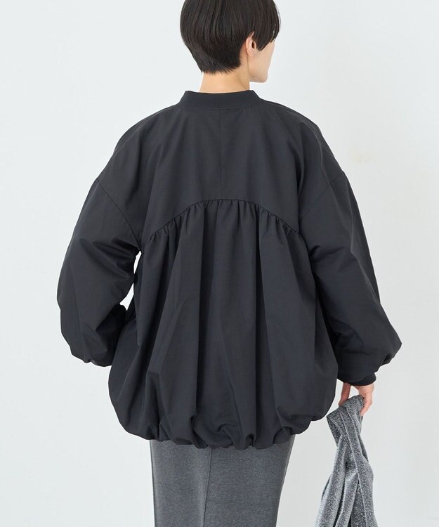 AMERICAN HOLIC ボリュームスリーブギャザーブルゾン Black