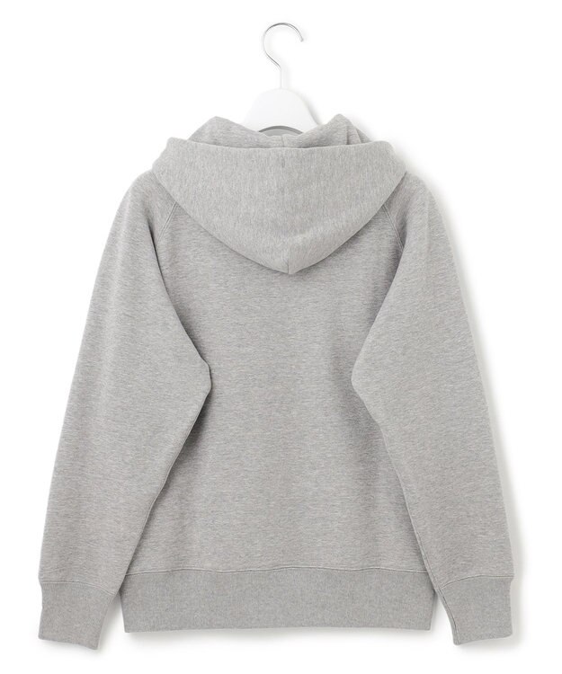 23区 【洗える】オーガニックコットンテリー ジップアップ フーディー ライトグレー系