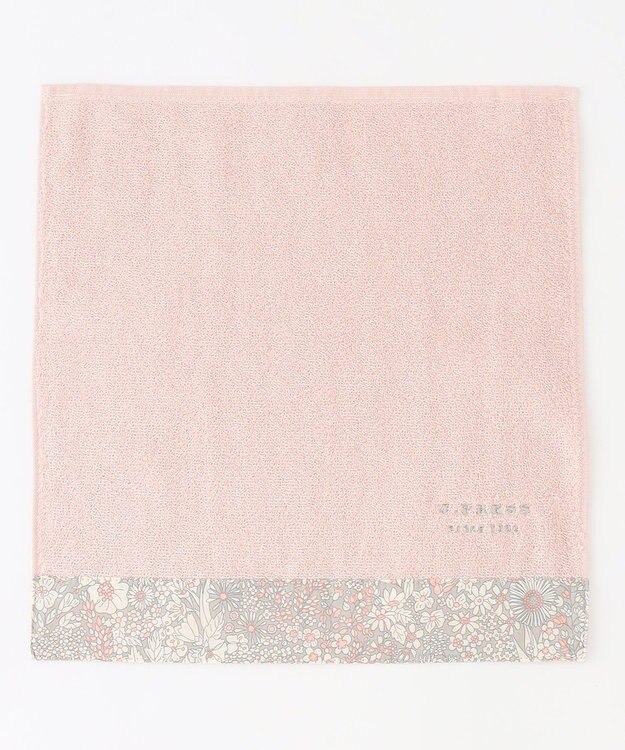 J.PRESS LADIES LIBERTY タオル ハンカチ ピンク系