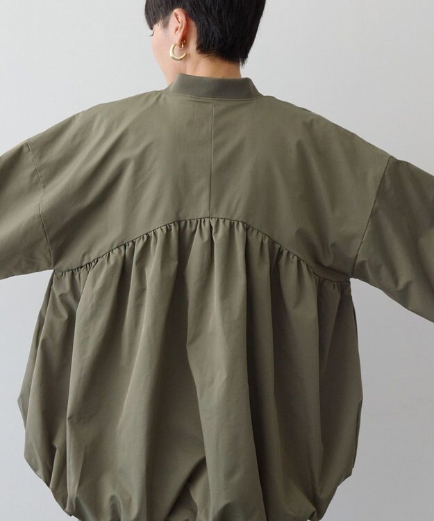 AMERICAN HOLIC ボリュームスリーブギャザーブルゾン Khaki