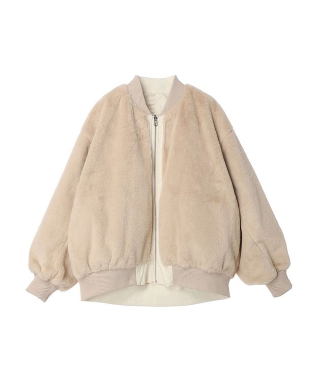 earth music&ecology リバーシブルＭＡー１ Ivory