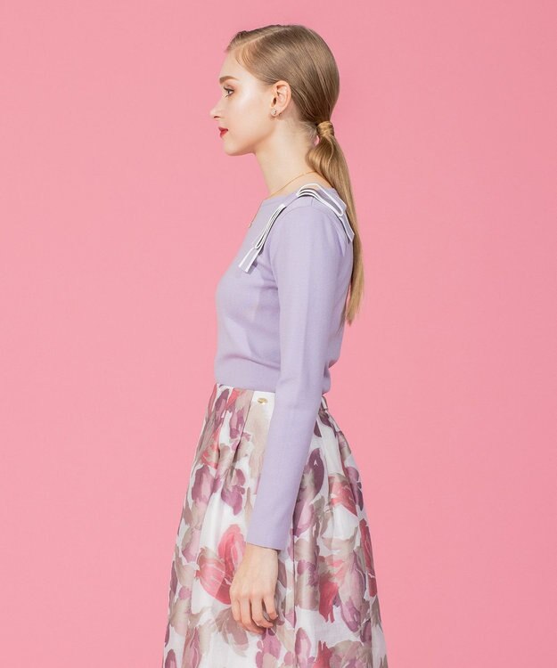 TOCCA 【洗える！】ETERNAL KNIT プルオーバー ラベンダー系