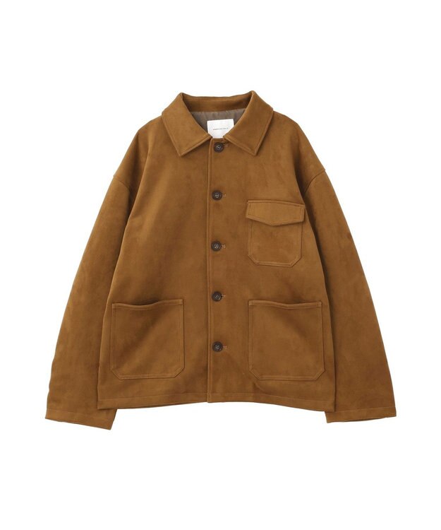 AMERICAN HOLIC スエードライクジャケット Camel