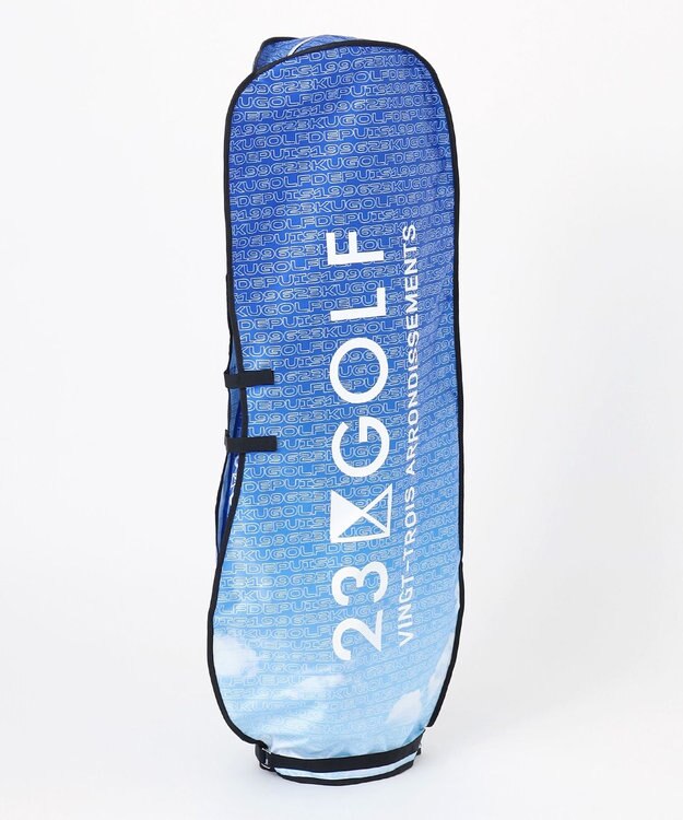 23区GOLF 【UNISEX】オリジナル変形ロゴ トラベルカバー スカイブルー系5