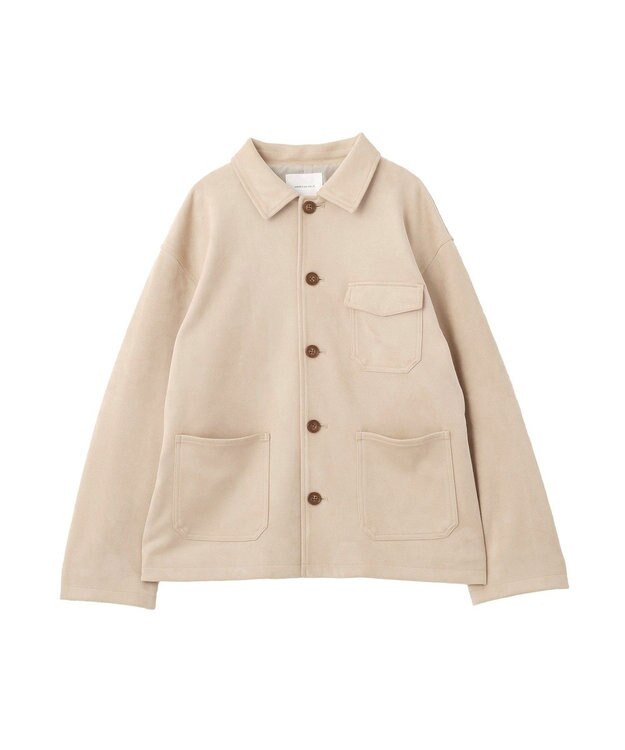 AMERICAN HOLIC スエードライクジャケット Beige