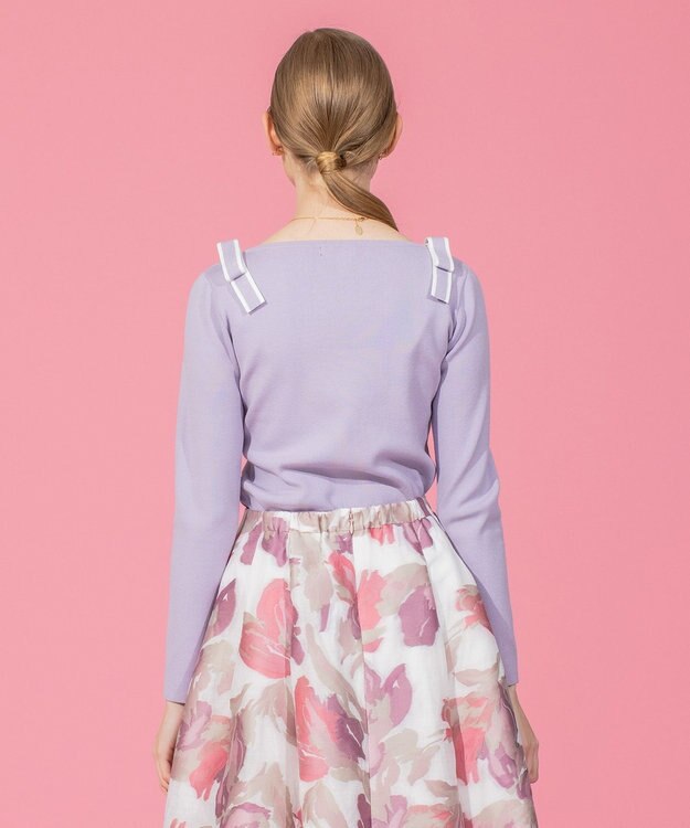 TOCCA 【洗える！】ETERNAL KNIT プルオーバー ラベンダー系