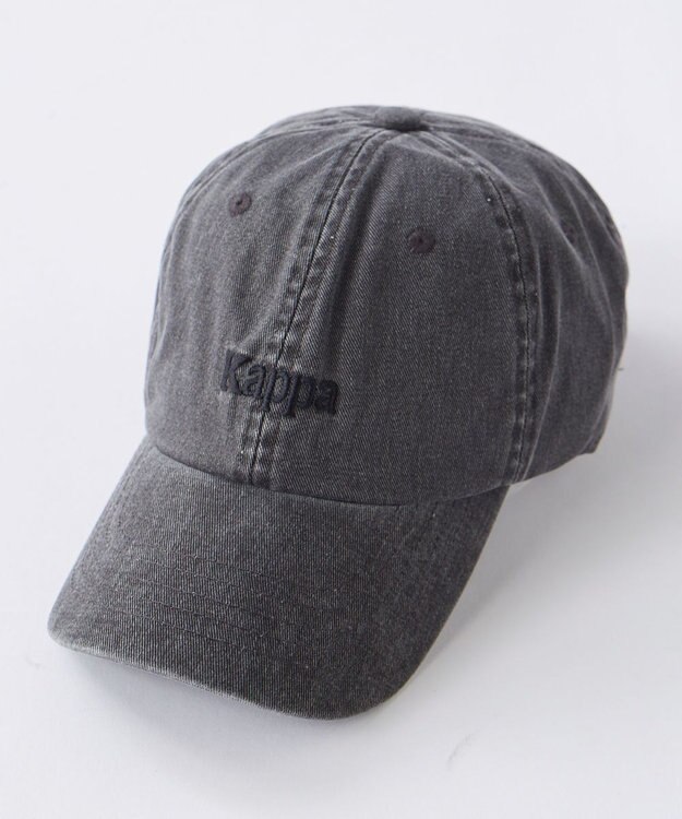 OP／FILA 【Kappa】ロゴ ヴィンテージ風キャップ ブラック