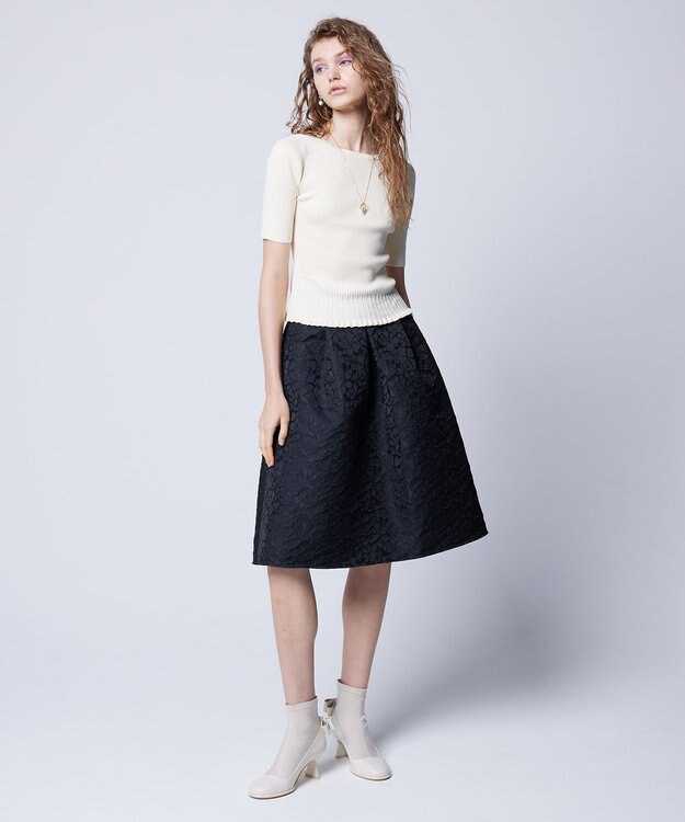 TOCCA 【洗える！】RESONATE ニットプルオーバー アイボリー系