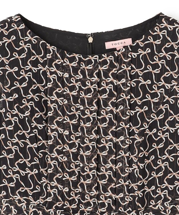 TOCCA 【00サイズあり・洗える・消臭】RIBBON AND RIBBON ドレス ブラック系5